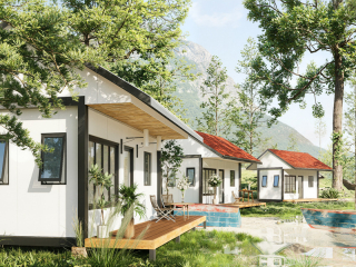 Nhà Lắp Ghép Mái Chữ A 