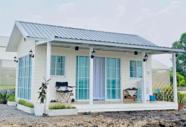 Dự Án Nhà Lắp Ghép Panel Mái Thái 