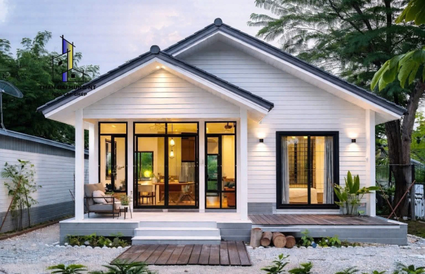 Mẫu nhà sân vườn đẹp 
