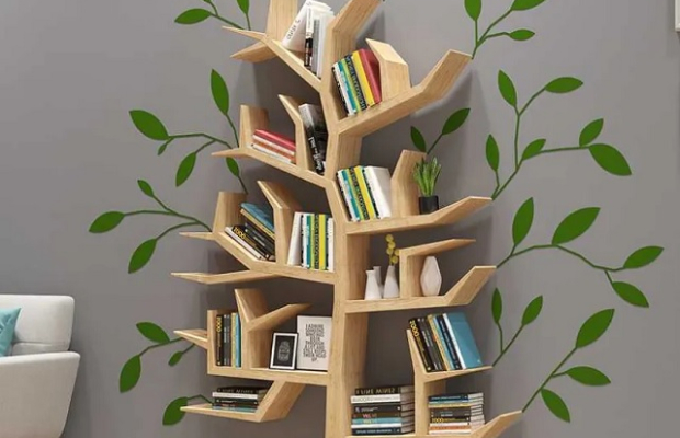  Mẫu kệ sách treo tường