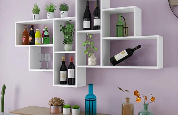Giá kệ sách treo tường trang trí đẹp
