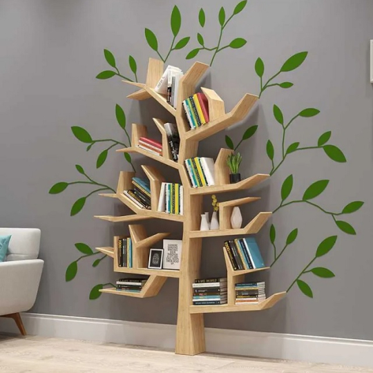  Mẫu kệ sách treo tường