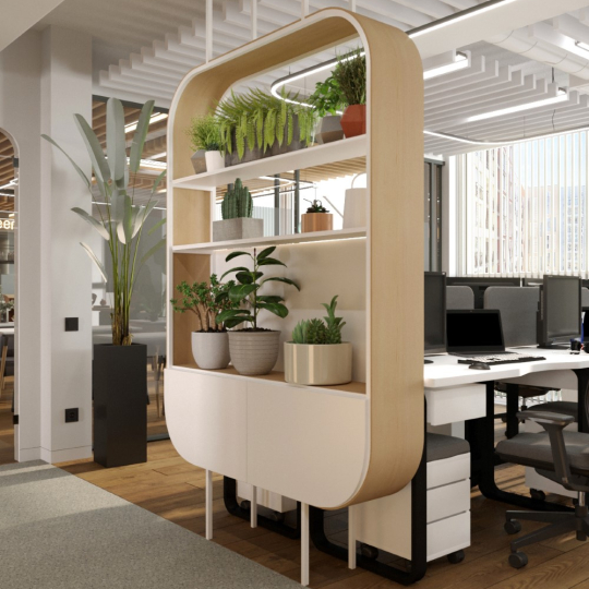  Mẫu Thiết kế văn phòng thông minh nhỏ hẹp, đẹp